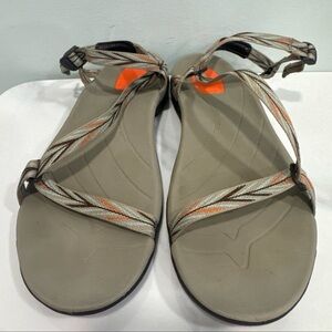 Stylish Tan and Orange Women's Sandals Teva